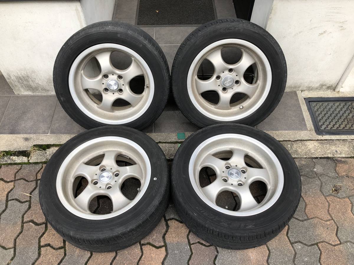 NCP91 ヴィッツRS純正アルミホイール 4本 16×6J +51 PCD100 4H 純正