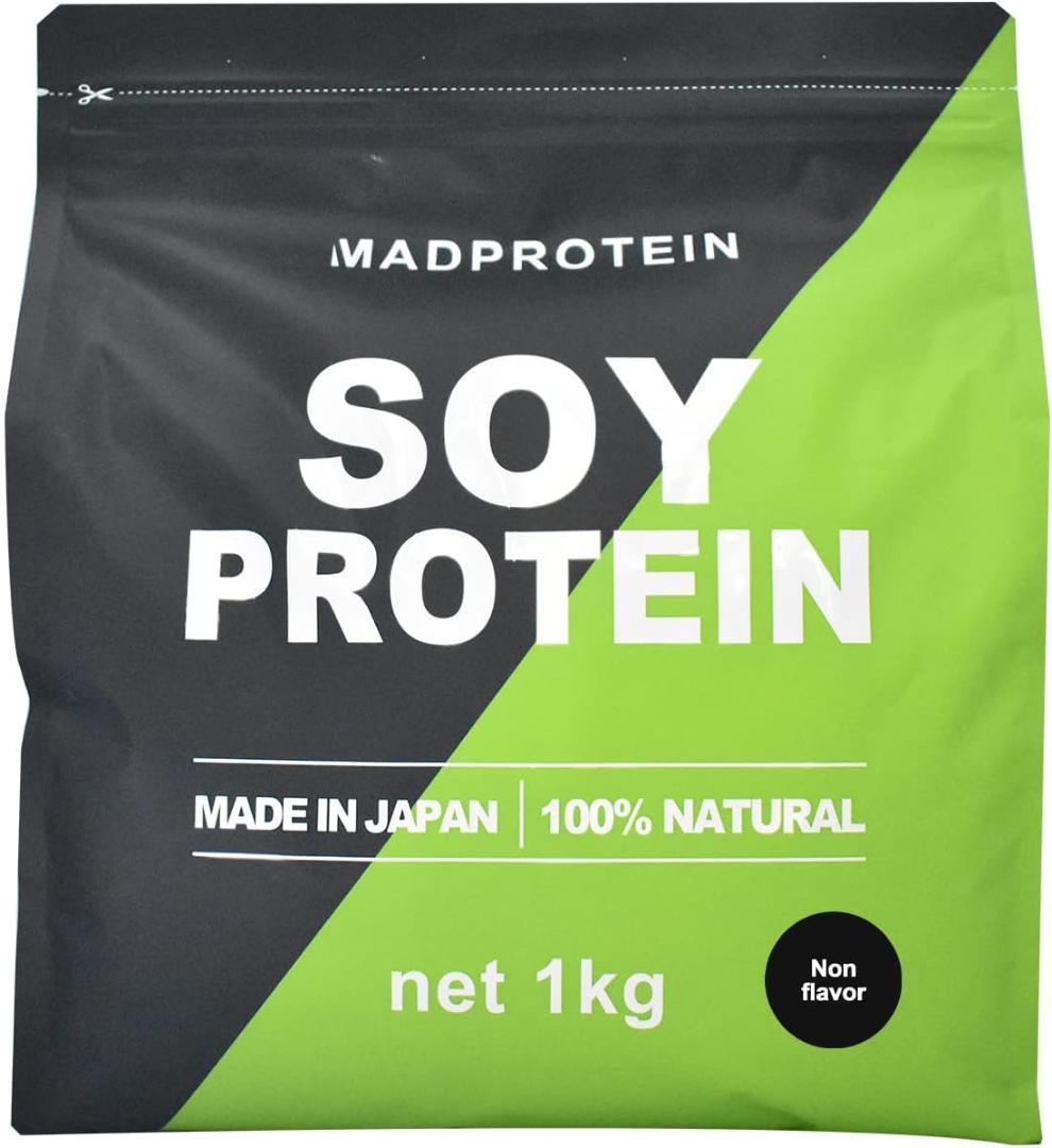 【未使用】【ノーフレーバー】マッドプロテイン ソイ 1kg MAD PROTEINの落札情報詳細 ヤフオク落札価格検索 オークフリー