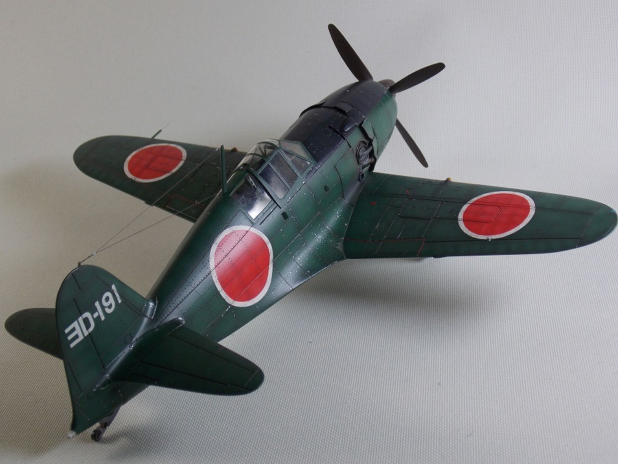 未使用】ハセガワ 1/48 海軍局地戦闘機雷電32型 排気過給機装備機