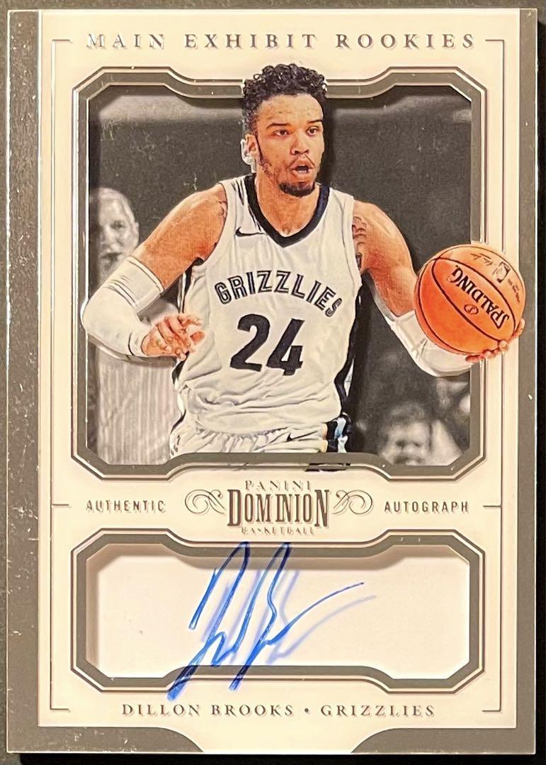 【目立った傷や汚れなし】【 49枚限定 / RC On Card Auto 】Dillon Brooks 201718 Dominion