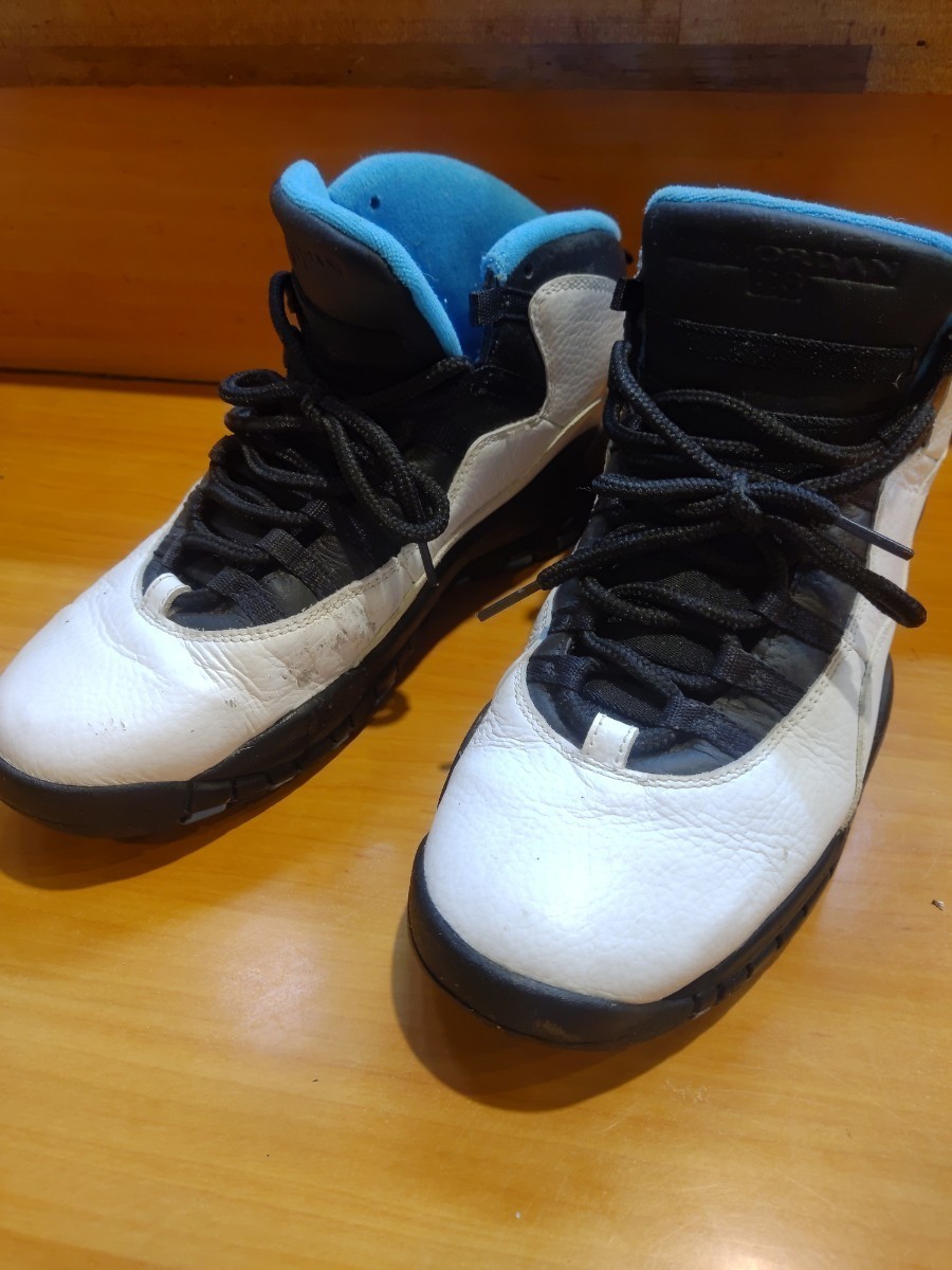 【やや傷や汚れあり】AIR JORDAN RETRO “POWDER BLUE” US9 27cm エアジョーダン レトロ パウダーブルーの