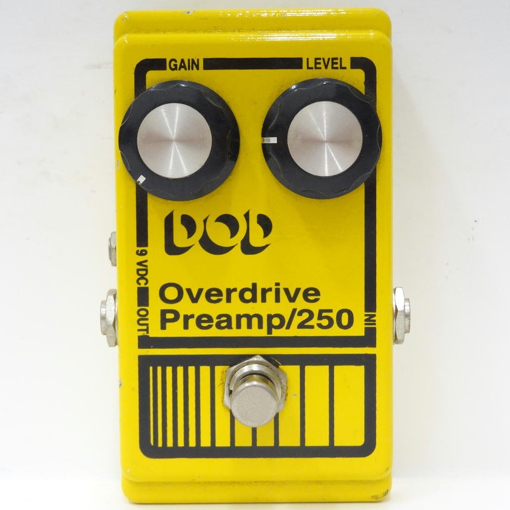 【全体的に状態が悪い】1円【ジャンク】DOD/エフェクター Overdrive/Preamp/250/42の落札情報詳細 ヤフオク落札価格