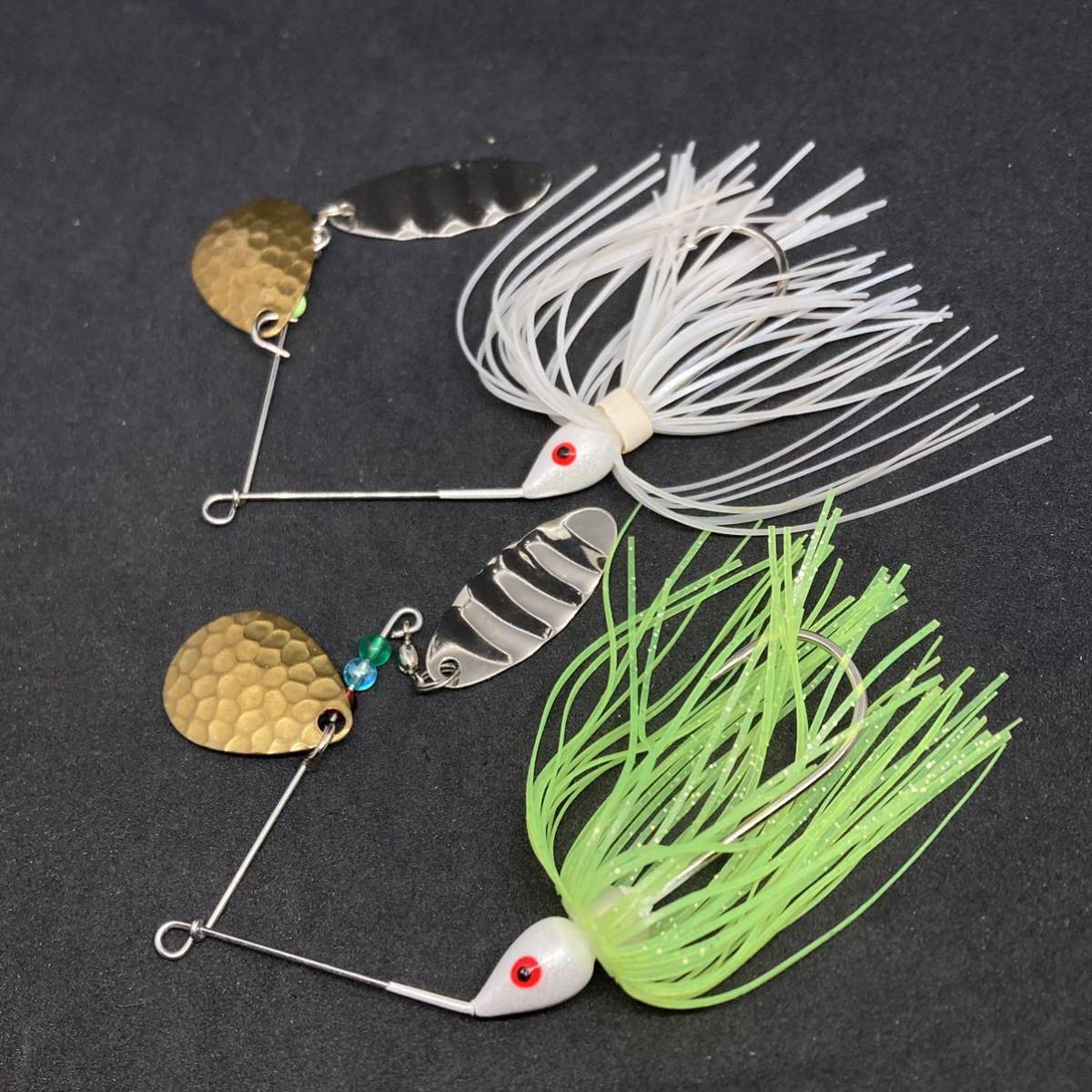 【傷や汚れあり】フィッシングエルモ フィッシングエルモオリジナル スピナーベイト バズベイト ショップオリジナル リップル DOLLARベイト