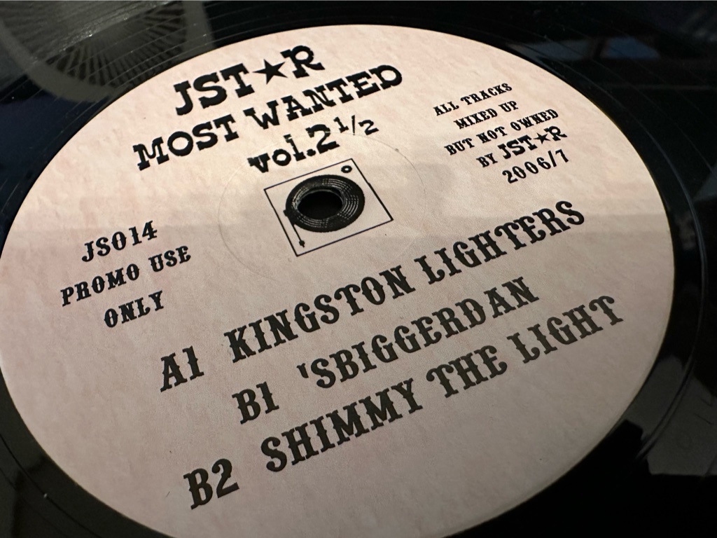 【傷や汚れあり】12”★Jstar / Most Wanted Vol. 2 1/2 / Kingston Lighters / ラガ・ヒップ