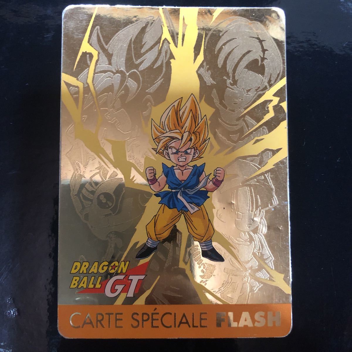 【レア】ドラゴンボールGT カードダス　ゴールド　孫悟空 ゴールド ドラゴンボールGTカードダス No.127孫悟空 バンダイ