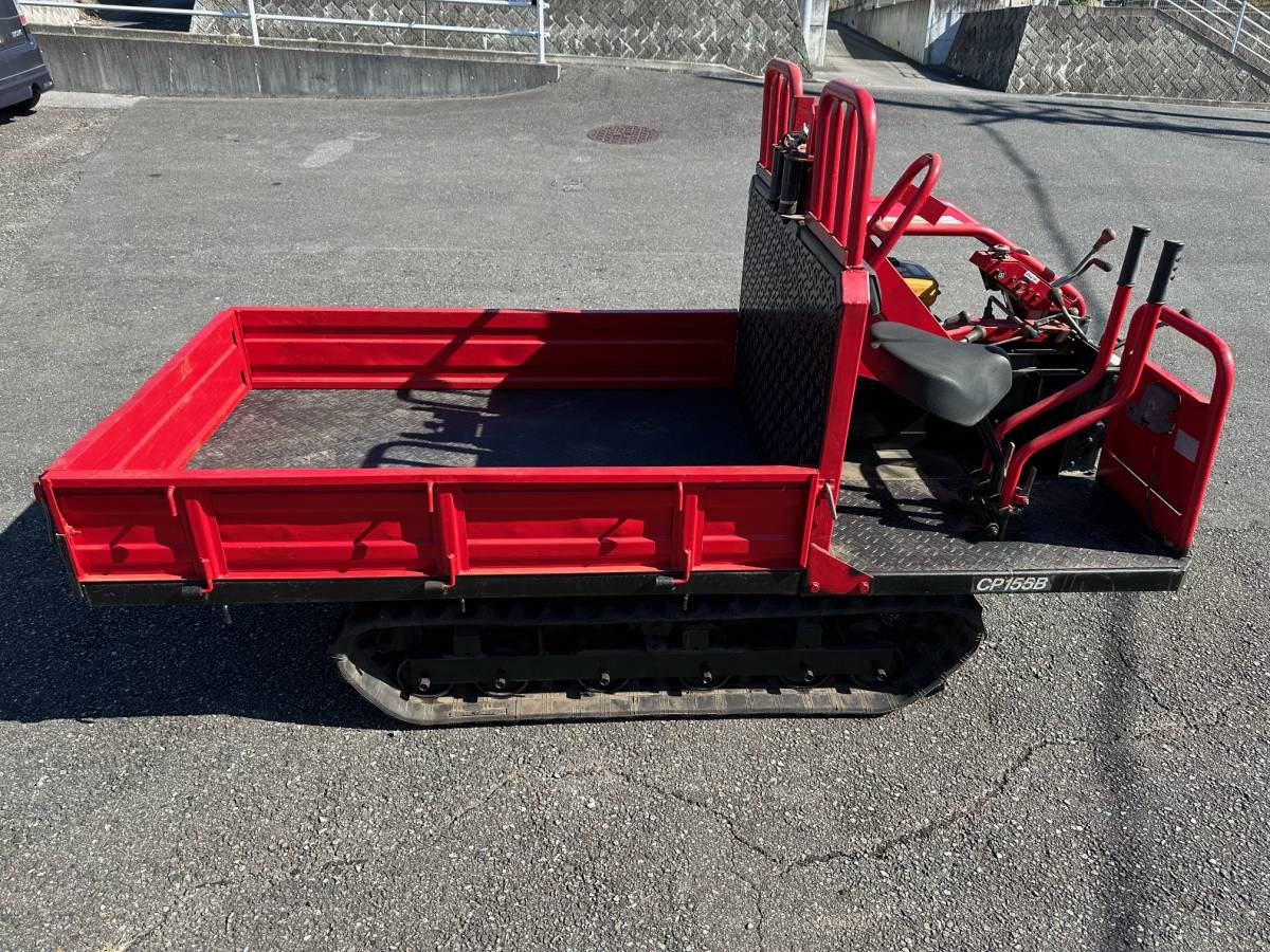 中古】【宮城発】ノザワ クローラー運搬車 CP-100D （手動ダンプ式