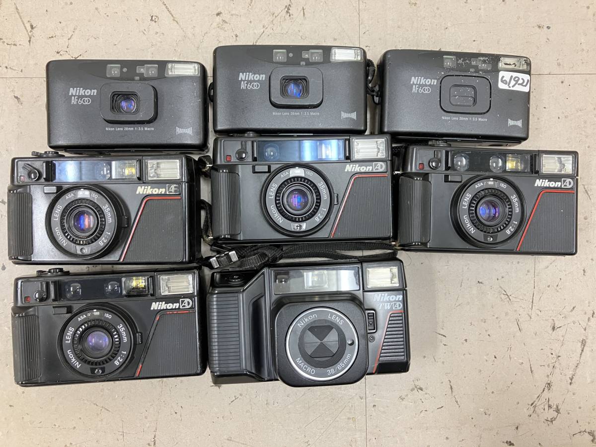 完動品Nikon L35AD iso1000 フィルムカメラ動作確認済み