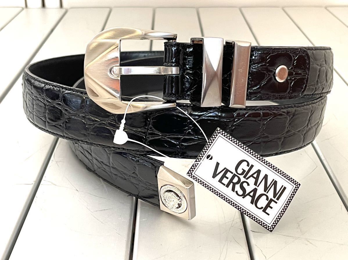 GIANNI VERSACE ヴェルサーチ ベルト メドゥーサ 85 GIANNI VERSACE ヴェルサーチ ベルト メドゥーサ 85 ラ