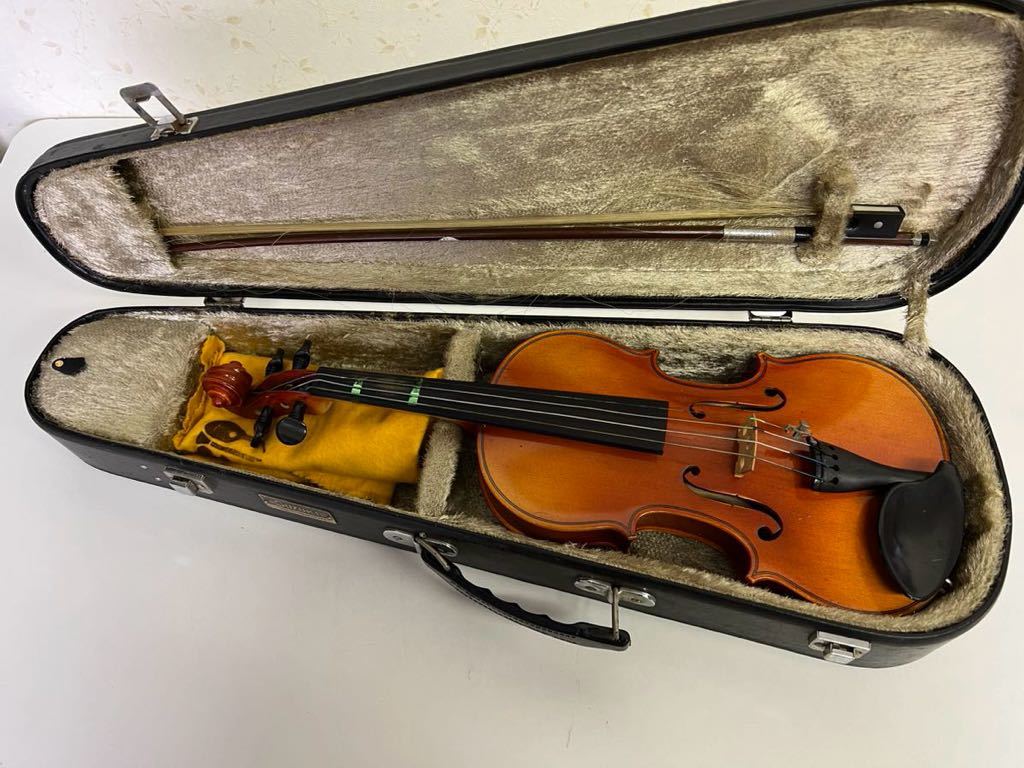 スズキバイオリン No.220 1/4 1989年製 SUZUKI 鈴木バイオリン 1/4 No.220 Anno1989
