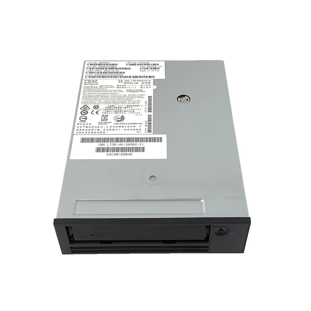 IBM LTO ULTRIUM 6-H SAS - 01PL975 - M14039