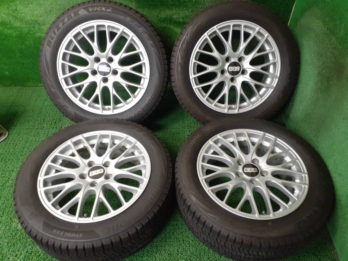 送料込】スタッドレスタイヤ＆ホイールセット（ブリザックVRX2／G