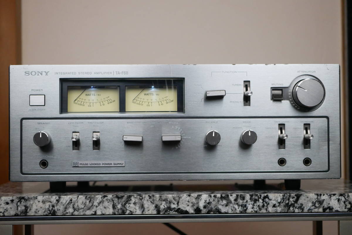 SONY プリメインアンプ TA-F6B ジャンク