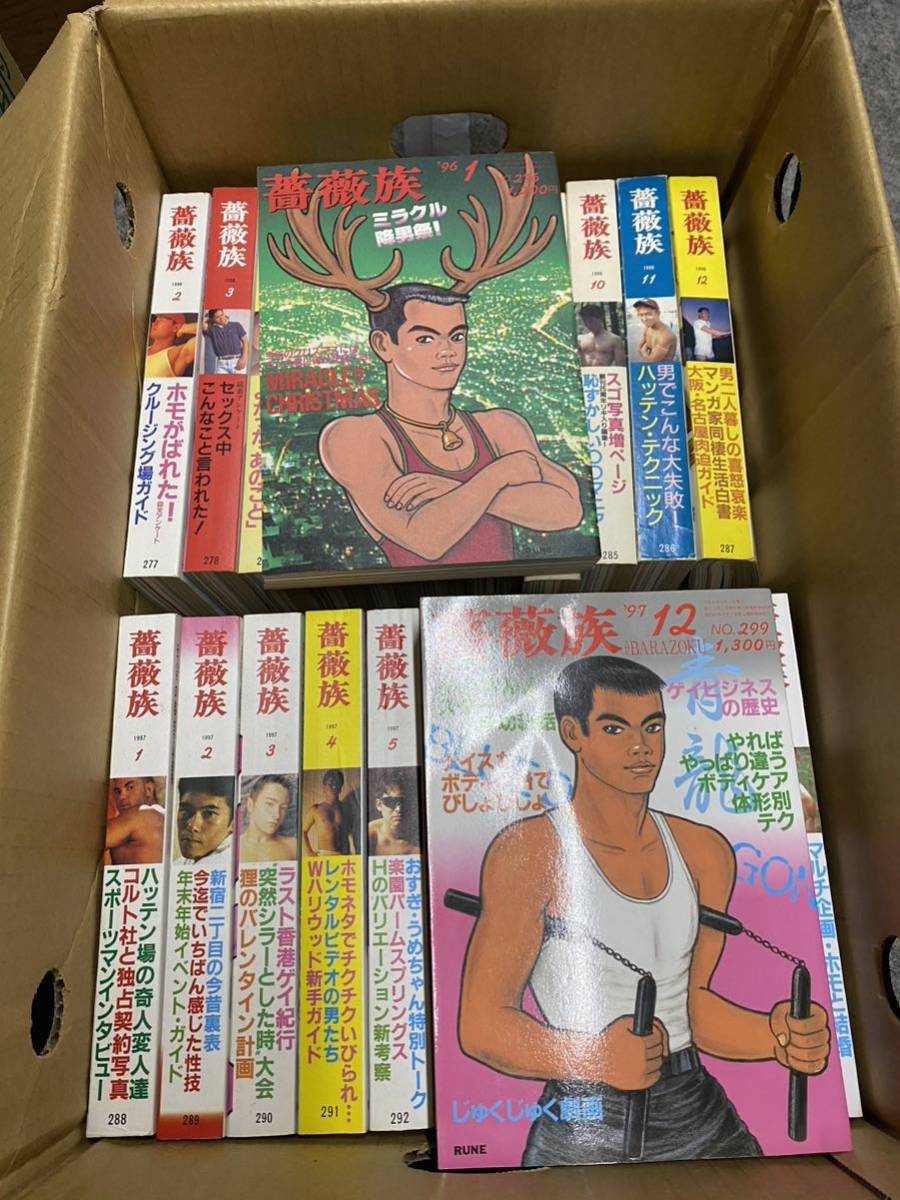 ゲイコミック 薔薇族 1996年 フルコンプ 【公式通販】