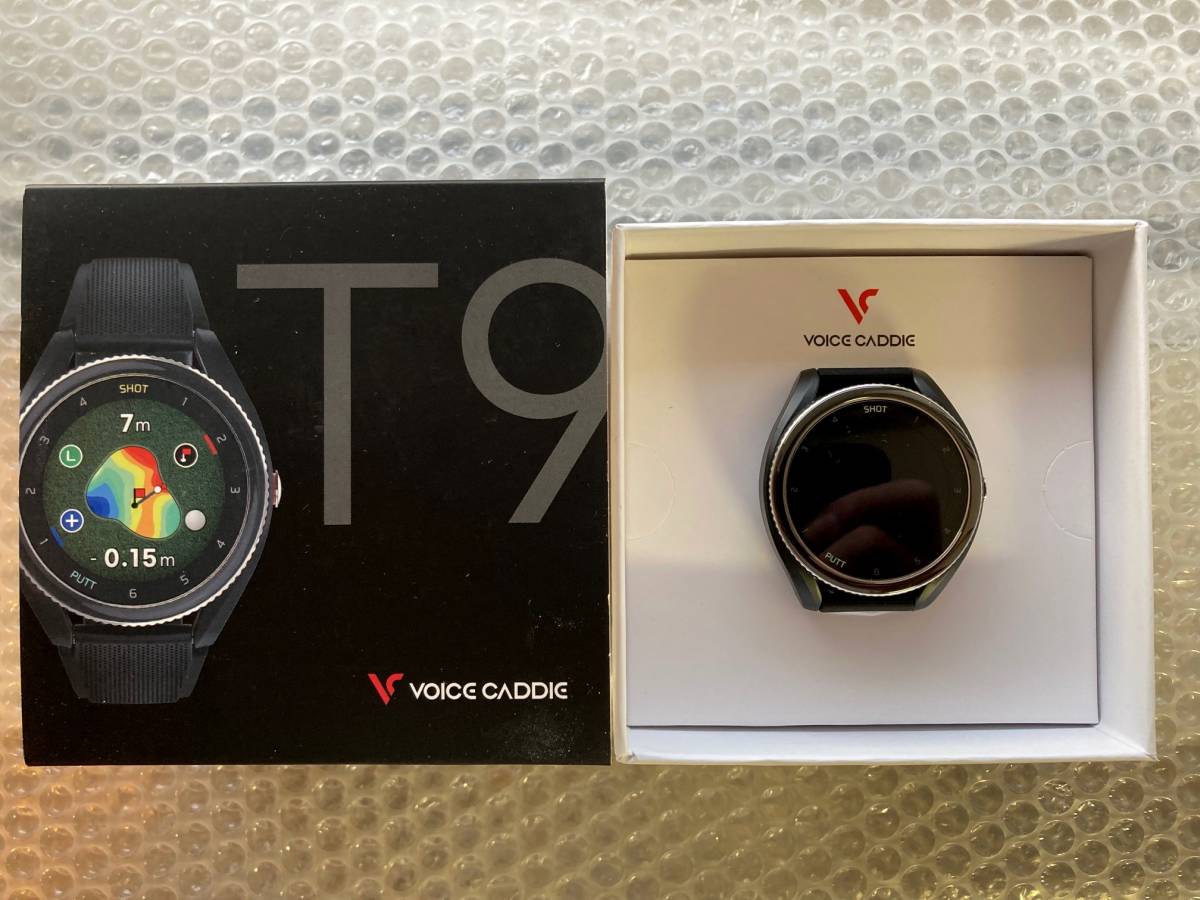 美品】VOICE CADDIE T9 ボイスキャディ ブラック 【公式通販】