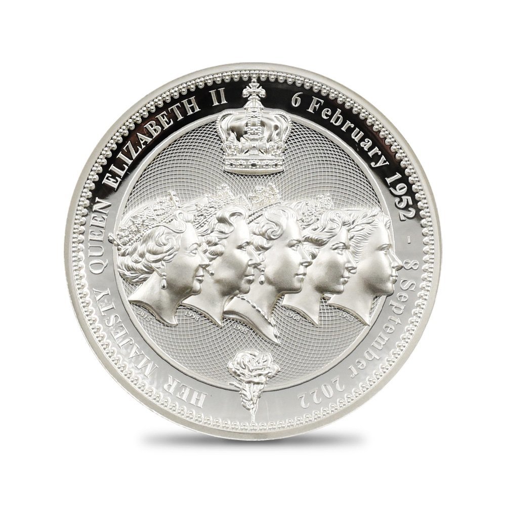 オーストラリア辰年エリザベス2オンス銀貨