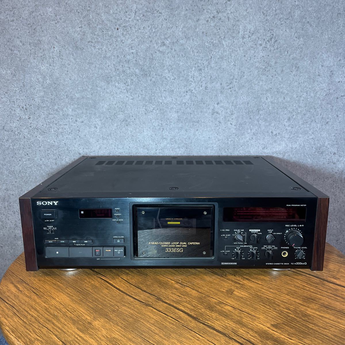 SONY TC-K 333ESG カセットデッキ　ジャンク SONY TC-K333ESG カセットデッキの紹介 | スーパーカセッターズ