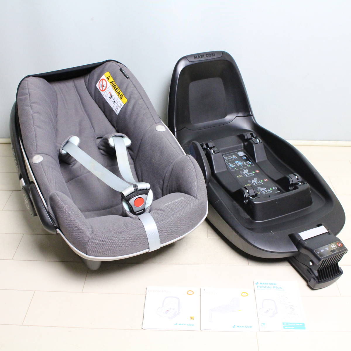 マキシコシペブルプラス＆ISOFIX 2wayfixチャイルドシートセット MAXI-COSI マキシコシ ペブルプラス 2 way fix ISO-FIX 【公式通販】