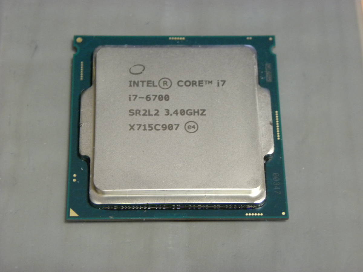  intel cpu core i7 6700 lga1151 6 1 