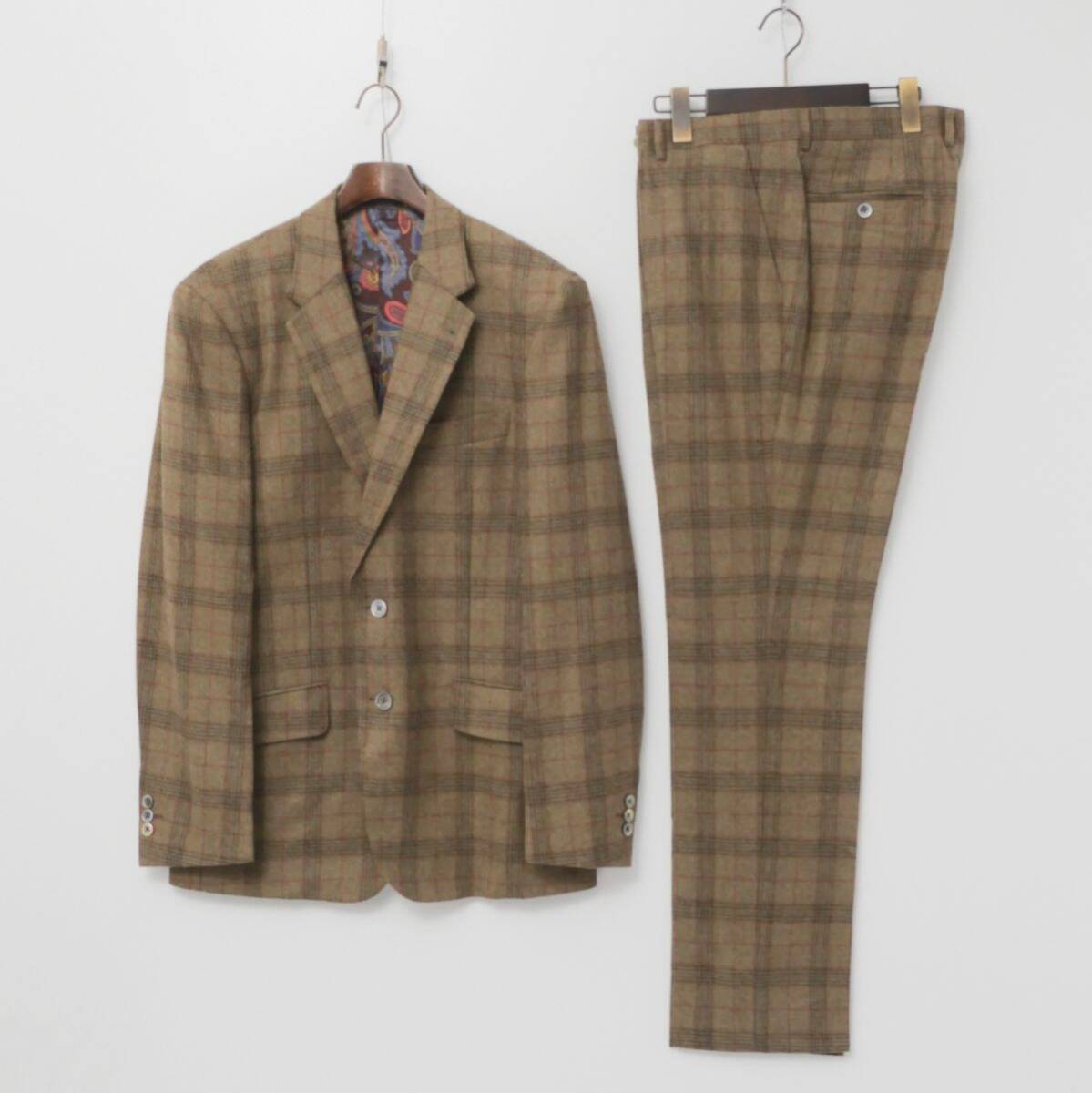 9月8日までの最終価格 Paul Smith ステッチスーツ セットアップ 