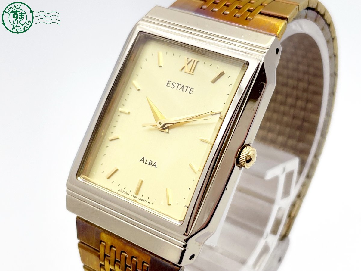 ALBA 腕時計 金色メッシュバンド ALBA 腕時計 金色メッシュバンド ALBA 腕時計 金色メッシュバンド