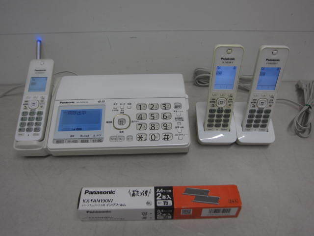パナソニック おたっくす 子機 未使用 （パナソニック FAX電話機 KX 