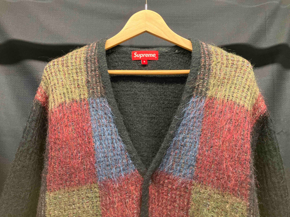 Supreme Brushed Grid Cardigan Mサイズ Brushed Grid Cardigan Supreme Brushed Grid Cardigan Mサイズ Brushed Grid Cardigan