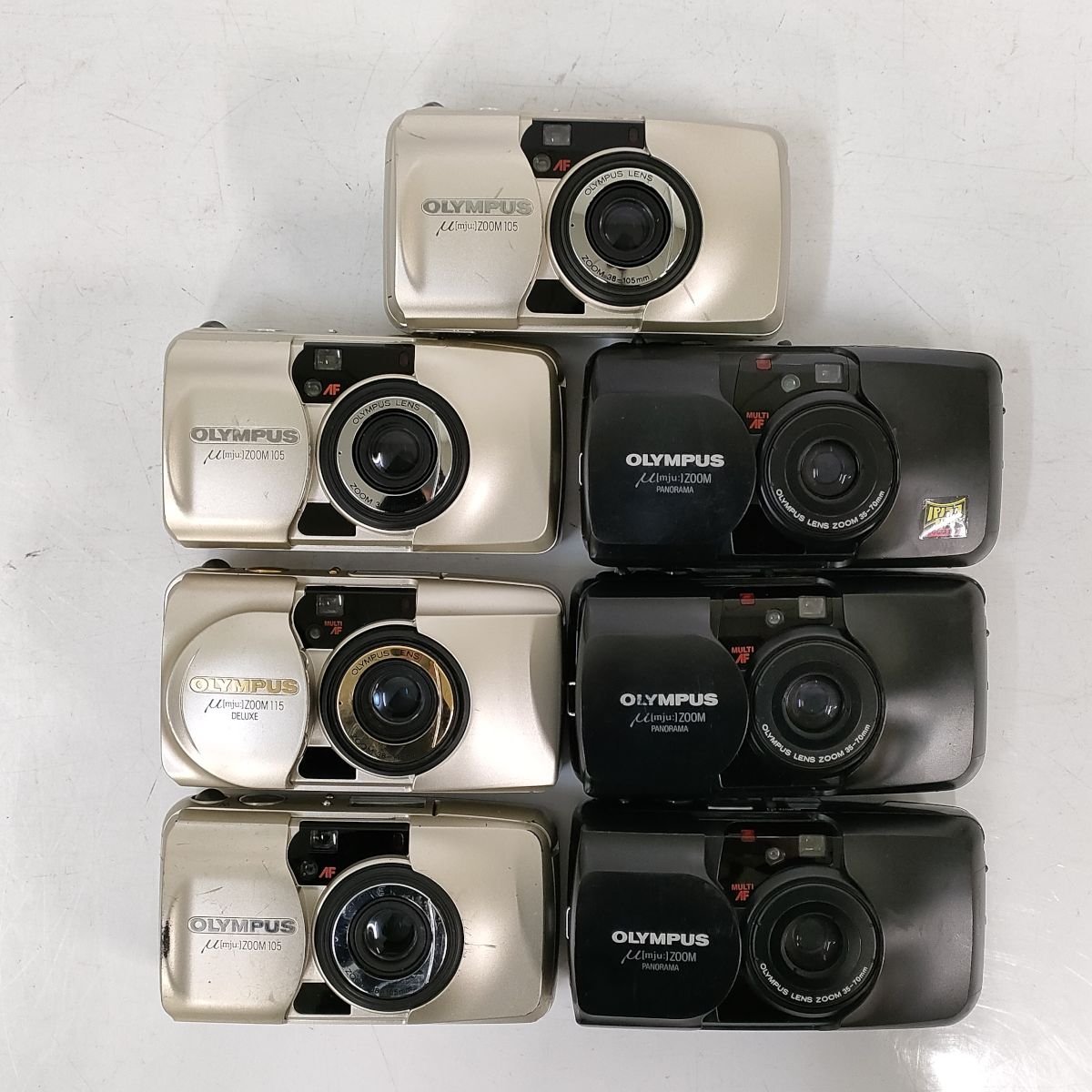 OLYMPUS μ[mju:]PANORAMA フィルムカメラジャンク ②OLYMPUS μ [mju:] PANORAMA フィルムカメラジャンク品 OLYMPUS