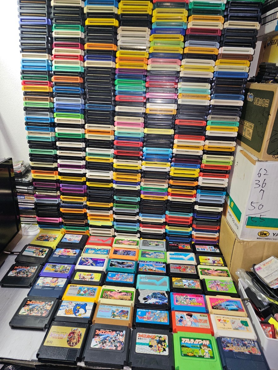 【全体的に状態が悪い】任天堂 ファミコンカセット ソフト 400本まとめ売り レトロ レア マリオ カービィ FC 大量の落札情報詳細 ...