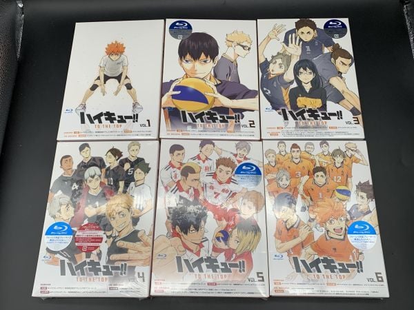 ケース付 ハイキュー to the top 全６巻セット Amazon.co.jp: 【Blu-ray】ハイキュー!! TO THE TOP 初回限定版 全6巻