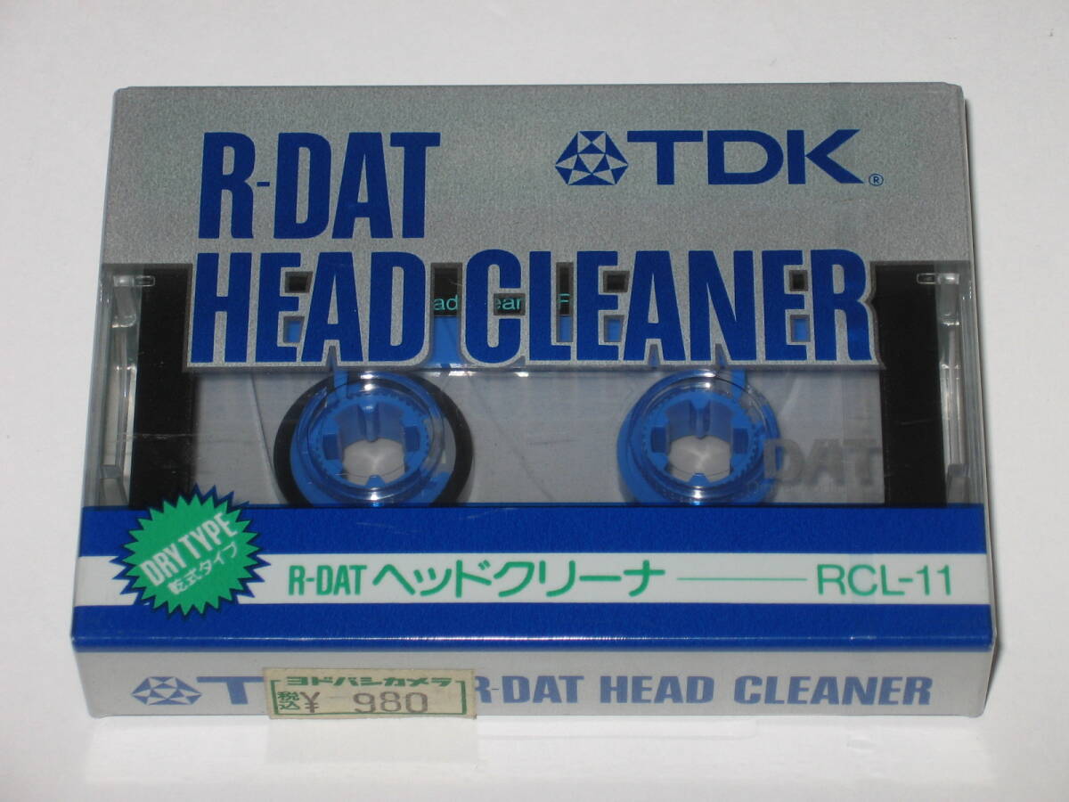 【未使用】未使用品 TDK RDAT HEAD CLEANER RCL11 ヘッドクリーナ/乾式タイプ/DRY TYPE/DAT/ヘッド
