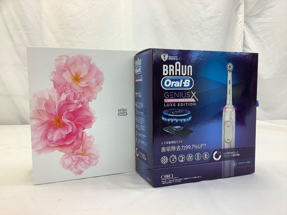 Braun Oral-B Genius 10000A 桜ピンク 本体 Amazon.co.jp: ブラウン