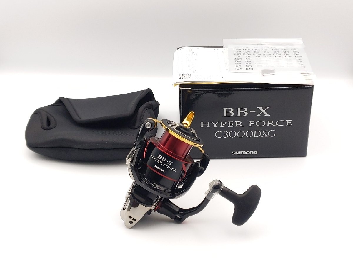 SHIMANO HYPER FORCE LB C3000MDHPG スピニングリール 釣り具 シマノ