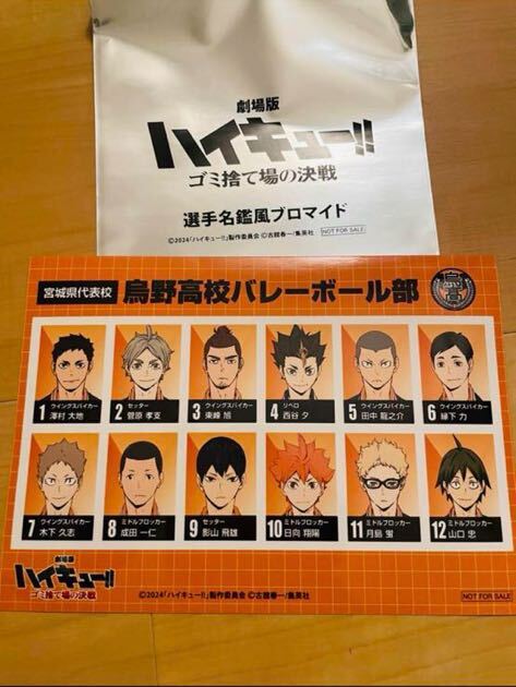 ゴミ捨て場の決戦 入場特典 ハイキュー!!]『ゴミ捨て場の決戦