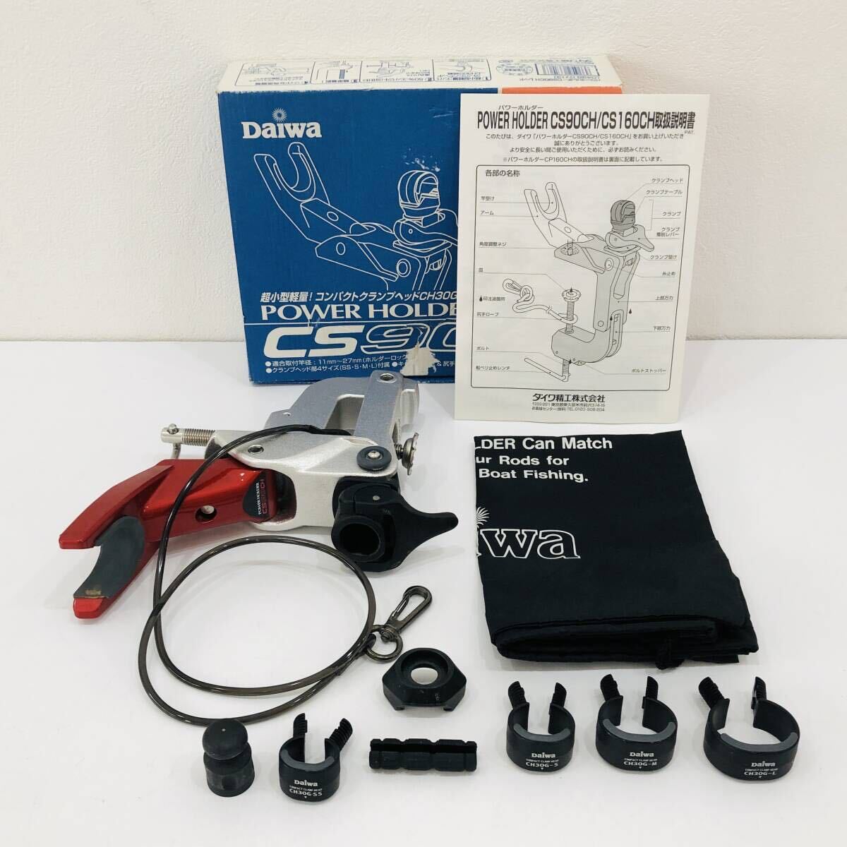 DAIWA - DAIWA CS160CH パワーホルダー DAIWA（釣り） ダイワ パワーホルダー CS 160CH ブラック / 竿受