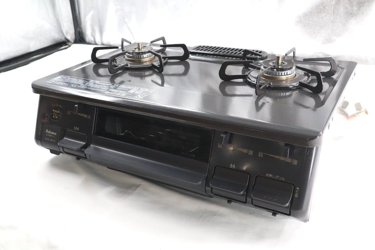 Paloma 都市ガス用 ガスコンロ IC-N86BS-R 2017年製 Palomaパロマ ガス