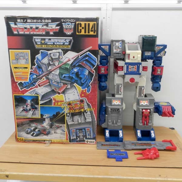 「トランスフォーマー ザ★ヘッドマスターズ」販促用プラ製下敷き（非売品・新品） 0813T2/14□グッズ□下敷き【トランスフォーマー ザ・ヘッドマスターズ