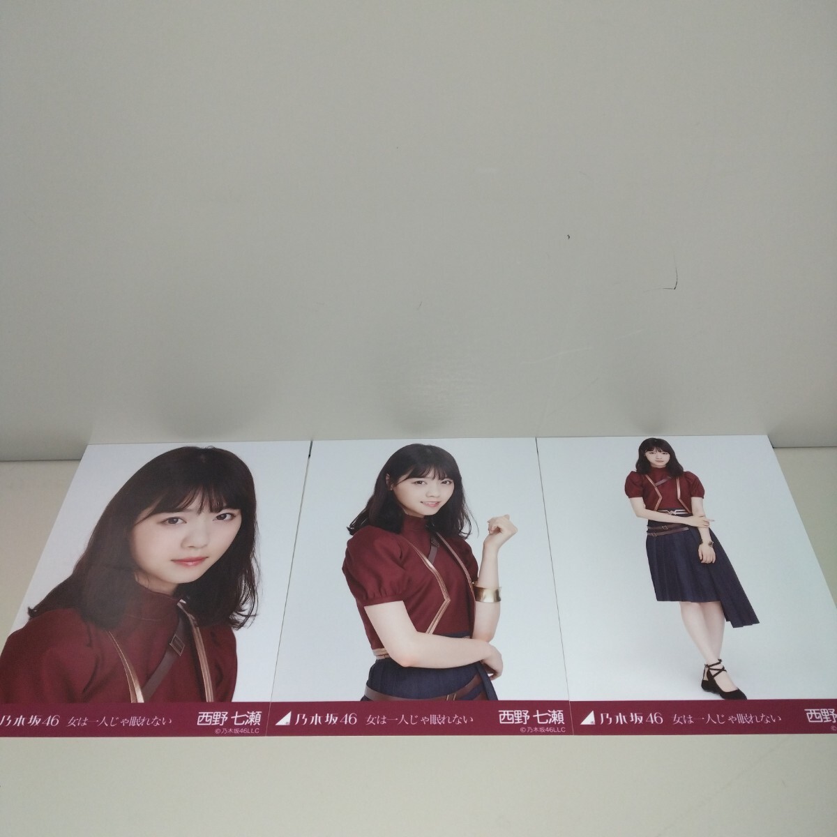 乃木坂46 生写真 9周年記念 吉田綾乃クリスティー 女らしく 3種コンプ  