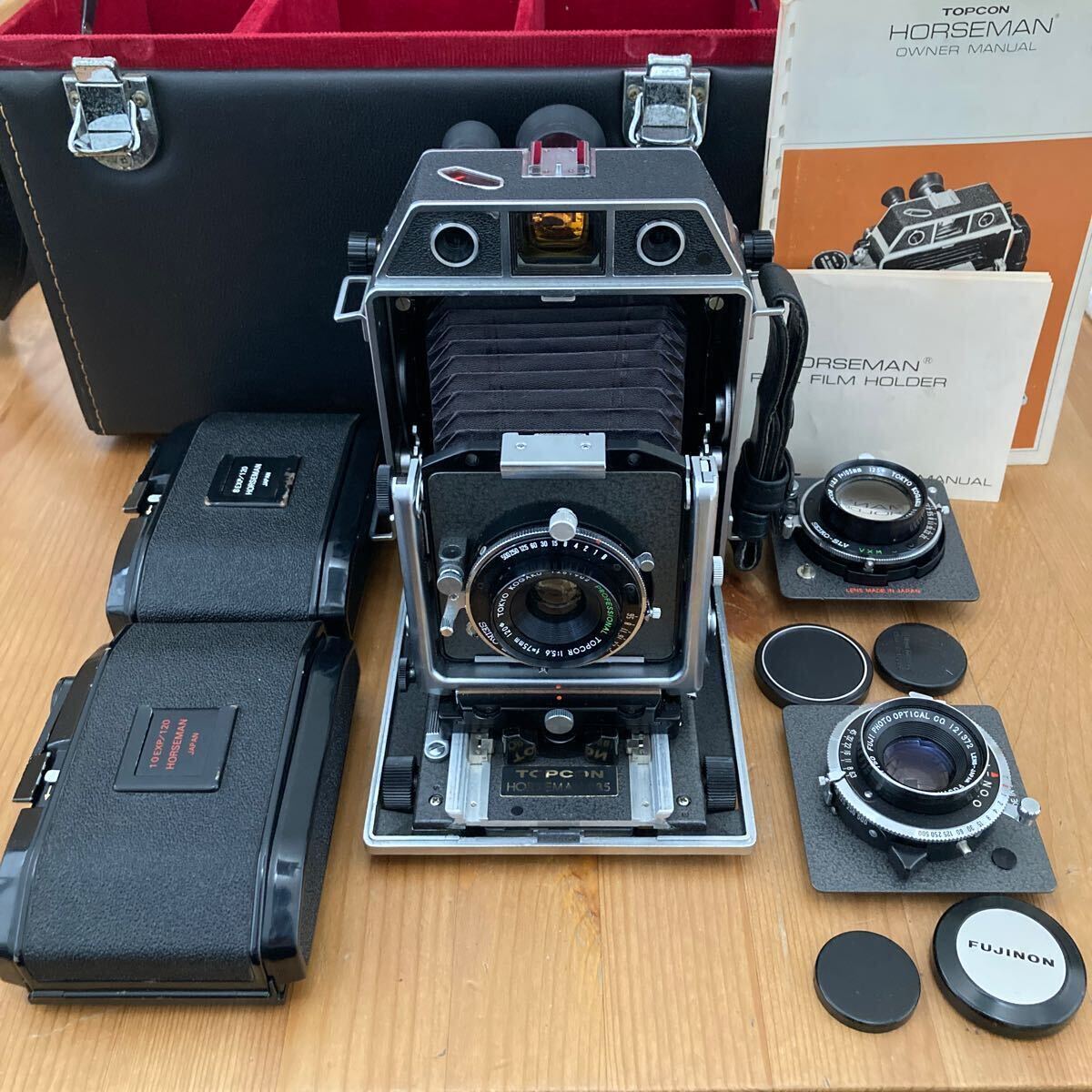 HORSEMAN985 TOPCON 3レンズ付き