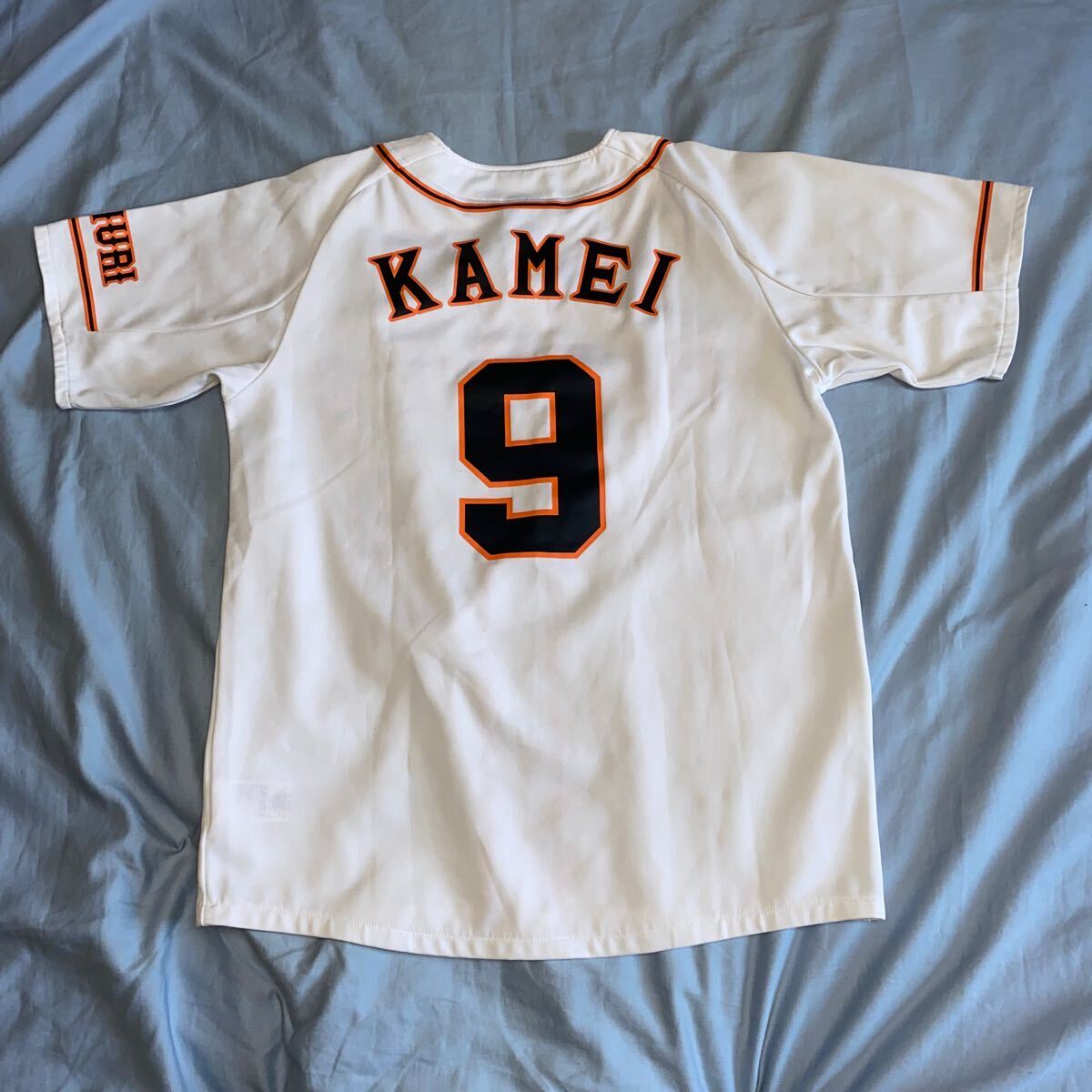 KAMEI選手 サイン入り GIANTS ユニフォーム 9 亀井義行選手 KAMEI選手 サイン入り GIANTS ユニフォーム 9 亀井義行選手
