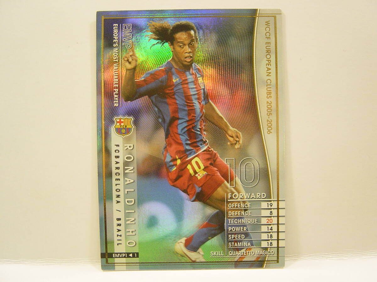 ☆04-05 192ロナウジーニョ | wccf ロナウジーニョ WMVP EMVP ロナルド