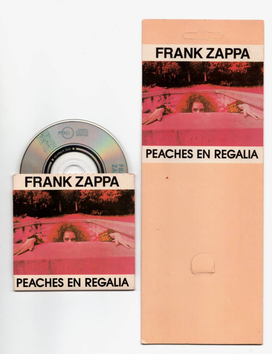 【目立った傷や汚れなし】シングルCD/US盤★FRANK ZAPPA：PEACHES EN REGALIA★3曲収録の落札情報詳細