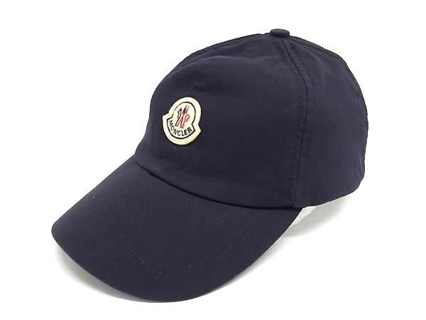美品】MONCLER ネイビー キャップ 中古・古着通販】MONCLER