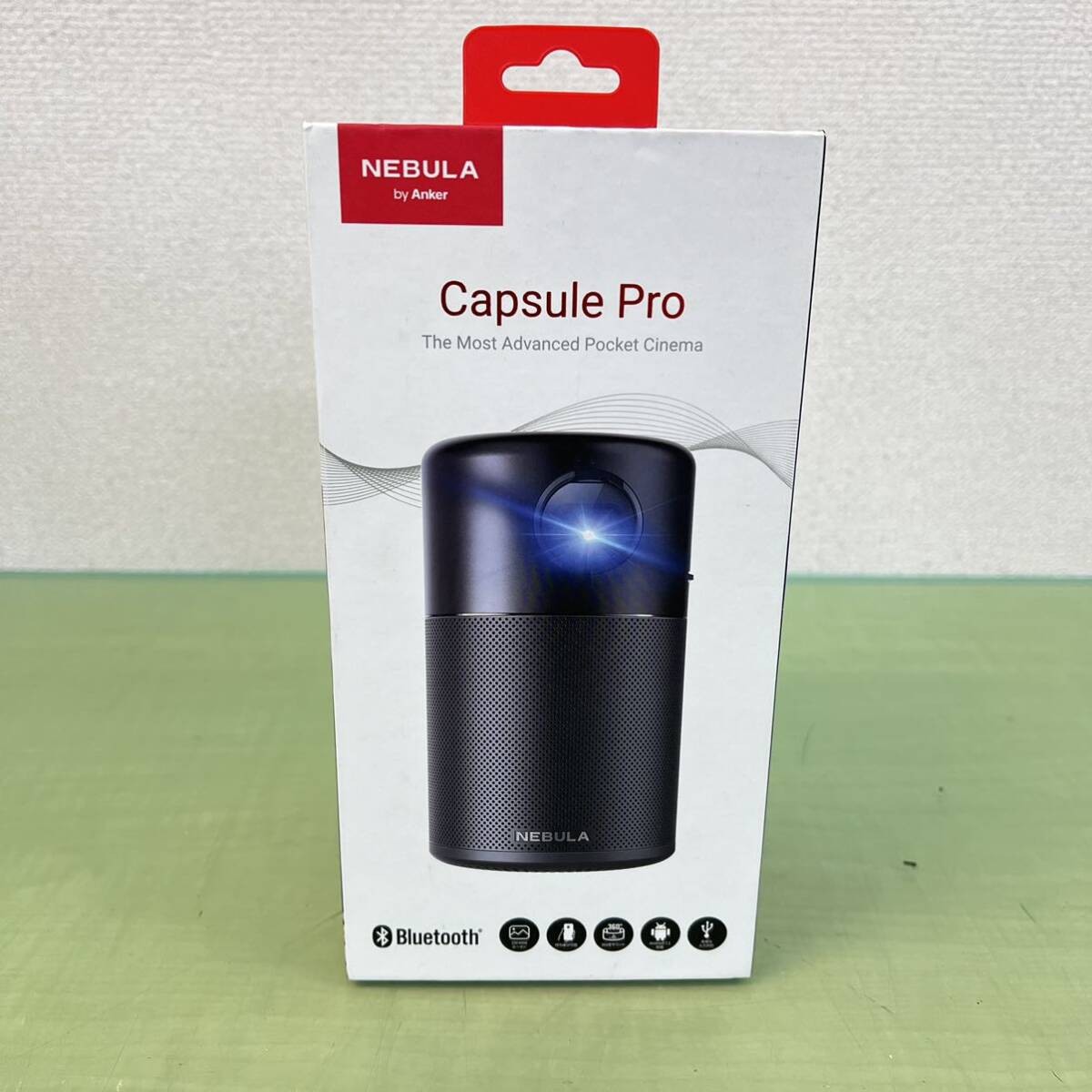 未開封 ANKER アンカー Nebula Capsule Pro ブラック（新品未