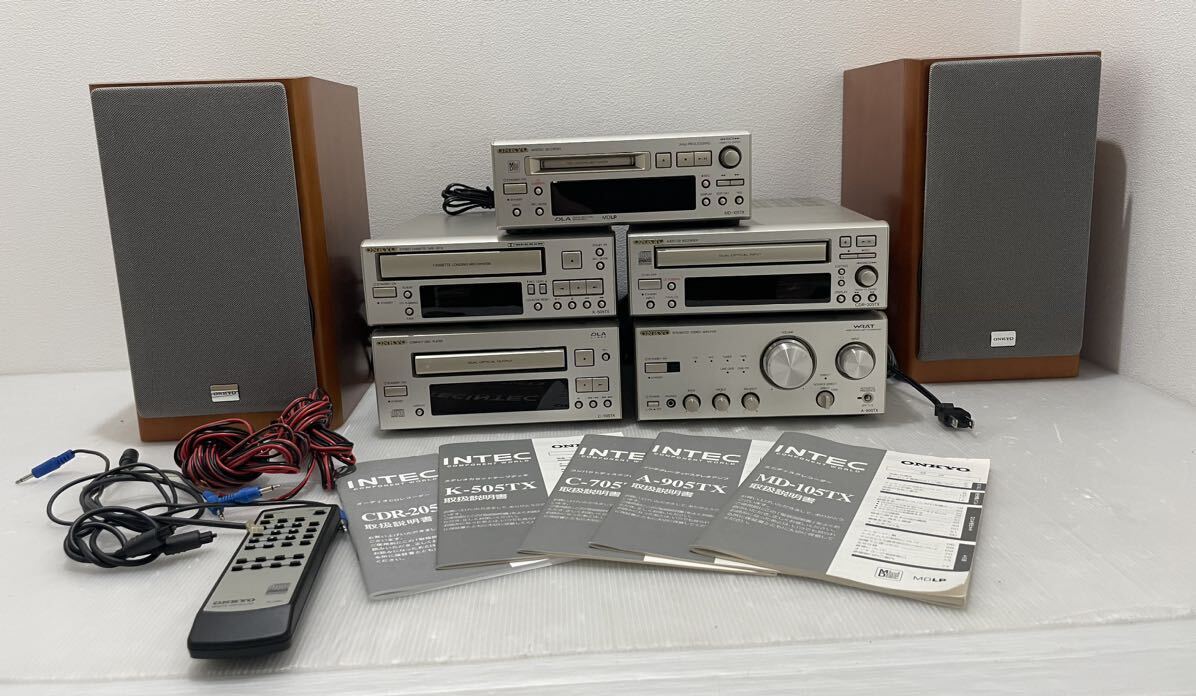 ONKYO アンプA-909 ＋チューナー T-405FX 動作品 ONKYO アンプA-909 ＋チューナー T-405FX 動作品 ONKYO アンプA-909 ＋