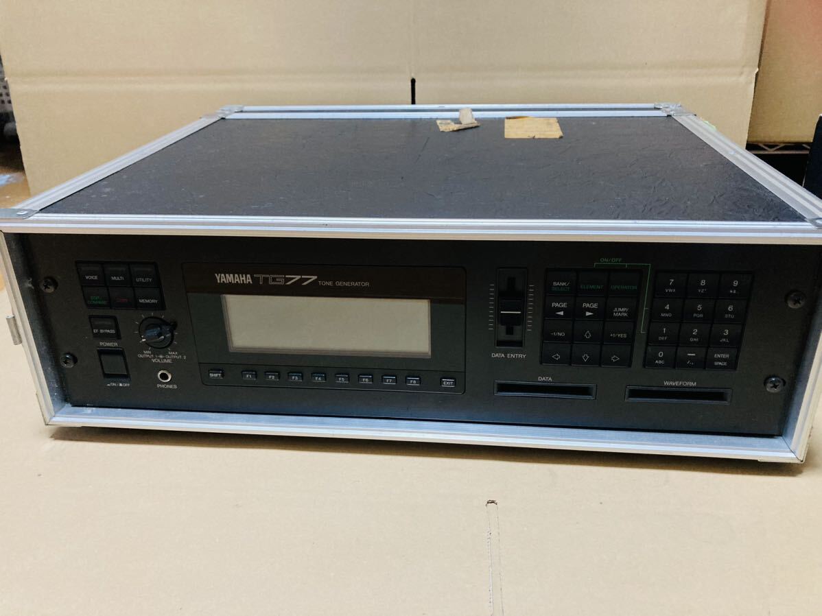 ☆美品 ヤマハ TG77 音源モジュール シンセサイザー トーンジェネレーター ヤマハ | TG77 - シンセサイザー - 概要