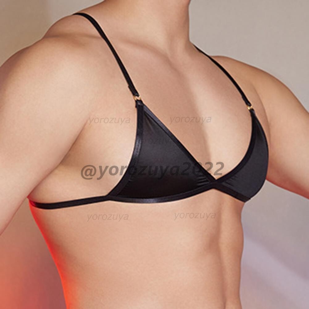 ブラジャーフェチ 未使用】136-168-7 メンズ セクシー ランジェリー ブラジャー トップス【ブラック,F】男性 下着 エロ ゲイ コスプレ フェチ 女装 仮装  光沢 .2の落札情報詳細 - Yahoo!オークション落札価格検索 オークフリー
