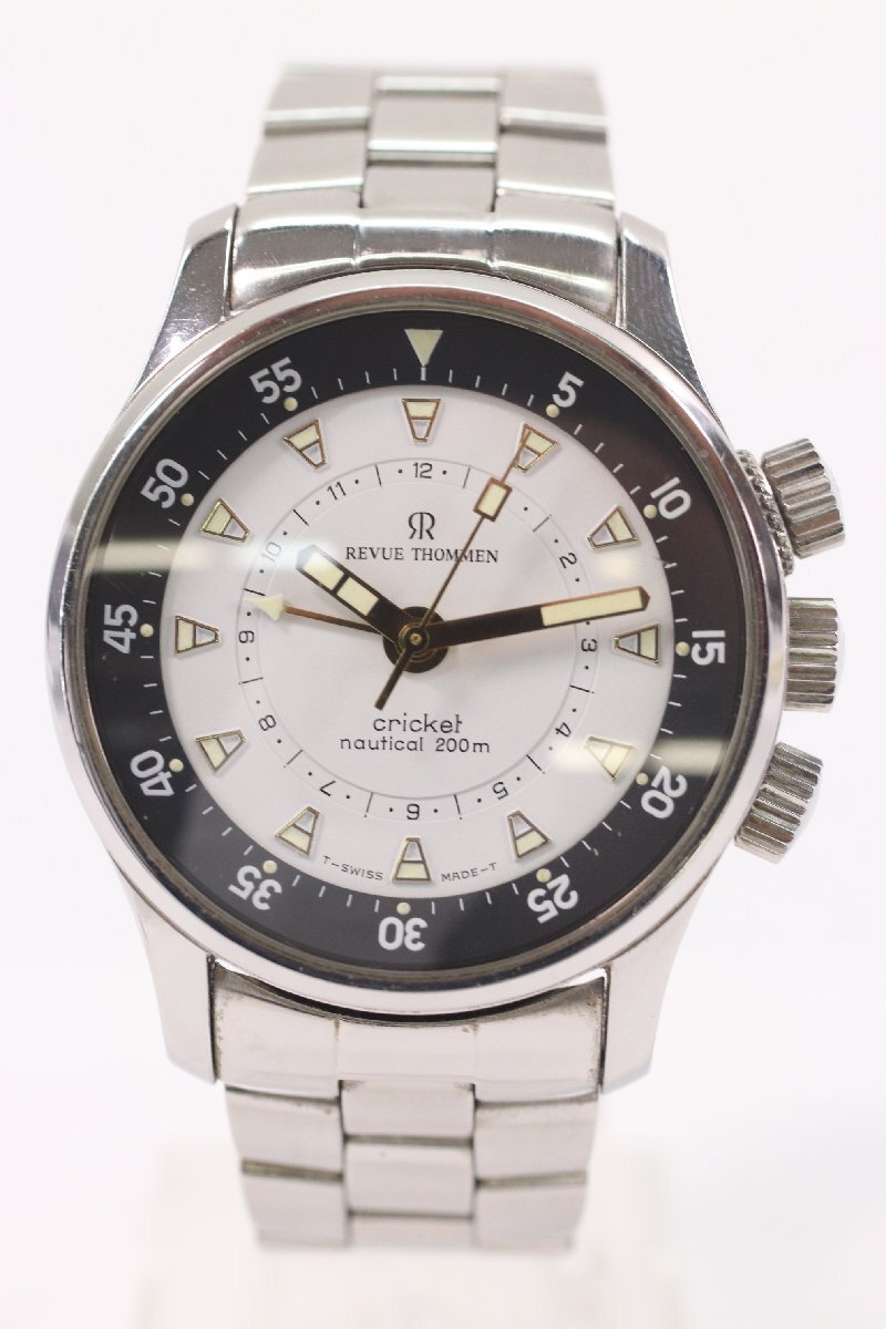 稼働 美品 レビュートーメン 手巻 17石スケルトン文字盤 メンズ腕時計 W05