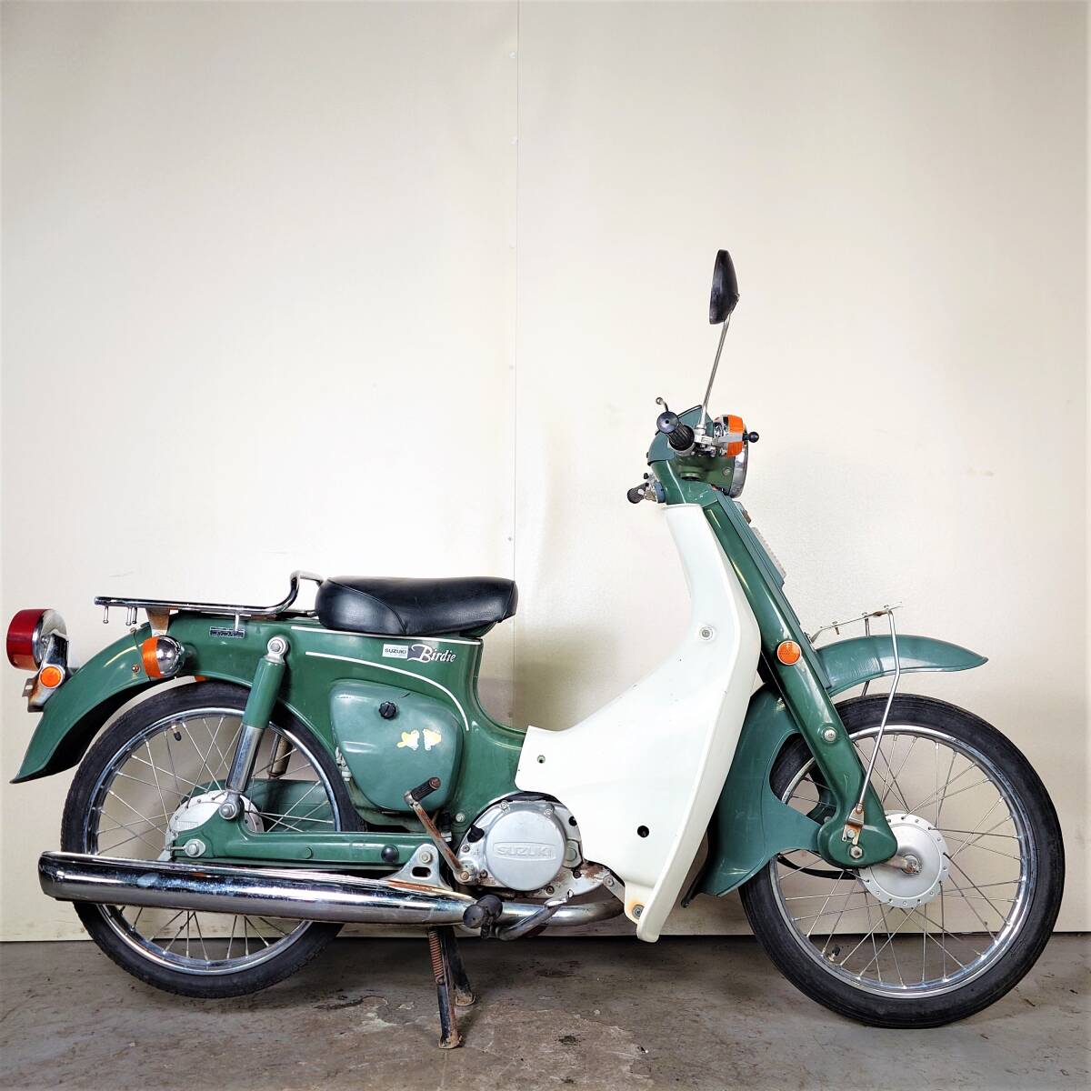 バーディー50 4st 白パン 実働 原付 バイク