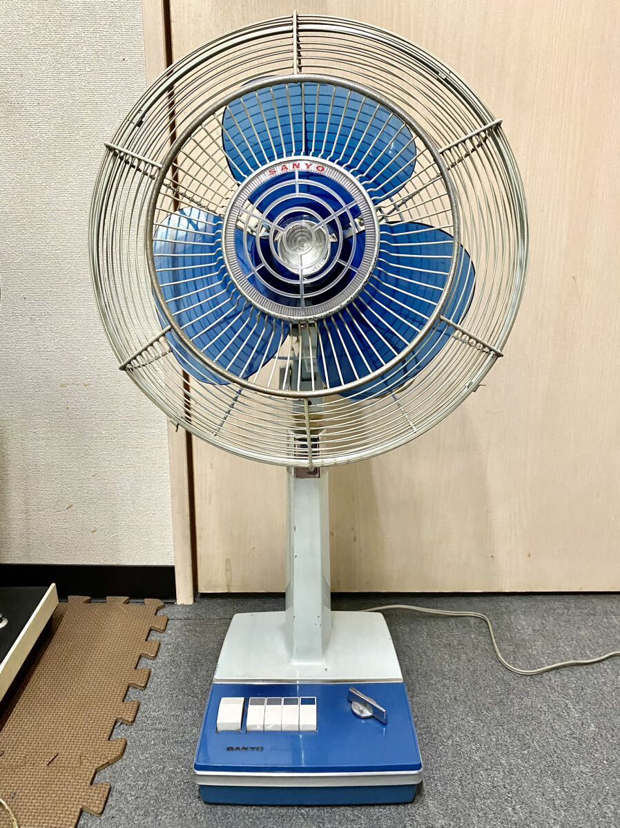 ☆ サンヨー 美しき 扇風機 EF-C30B 昭和レトロ 動作確認済み☆