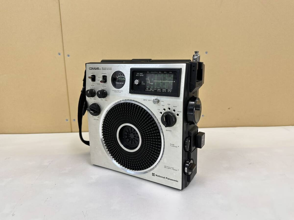 ナショナル COUGAR115 5BAND ジャンク品 Yahoo!オークション - National ナショナル ラジオ RF-1150